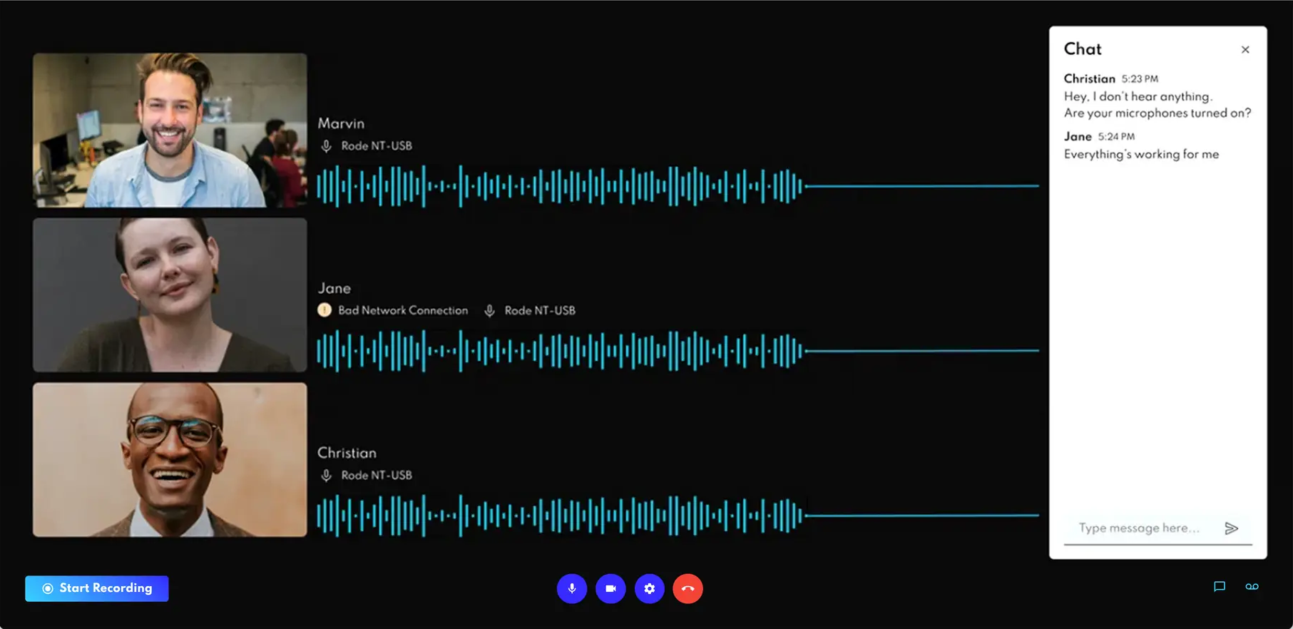Hypecast Studio application